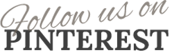 follow us on pinterest