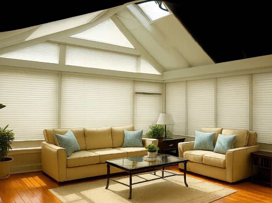 Arched shutters